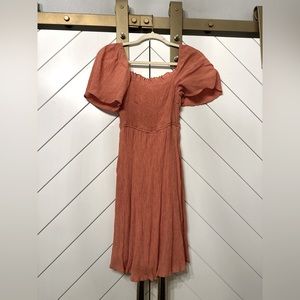 Staccato Coral Dress